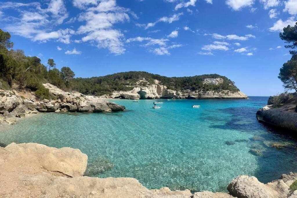 Pura Vida Apartamento Con Piscina Cala'N Blanes  Eksteriør bilde