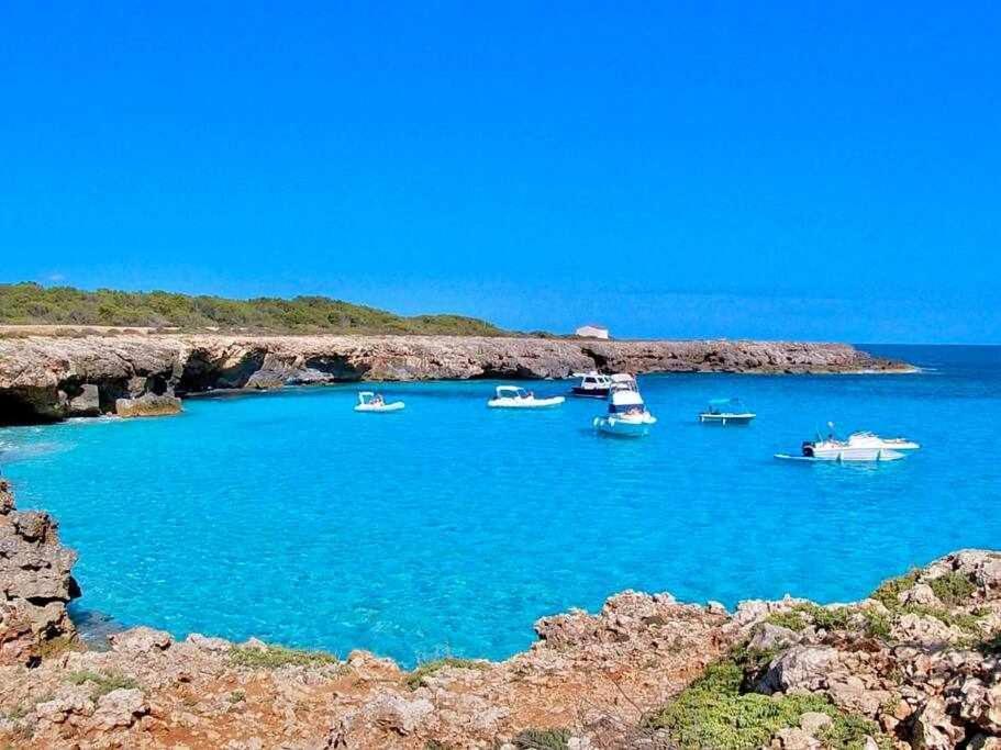 Pura Vida Apartamento Con Piscina Cala'N Blanes  Eksteriør bilde