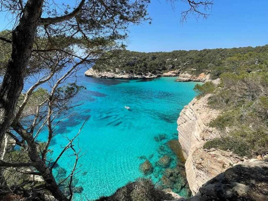 Pura Vida Apartamento Con Piscina Cala'N Blanes  Eksteriør bilde
