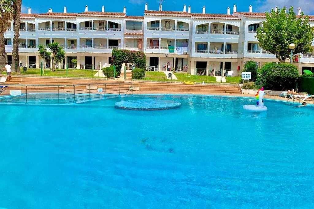 Pura Vida Apartamento Con Piscina Cala'N Blanes  Eksteriør bilde